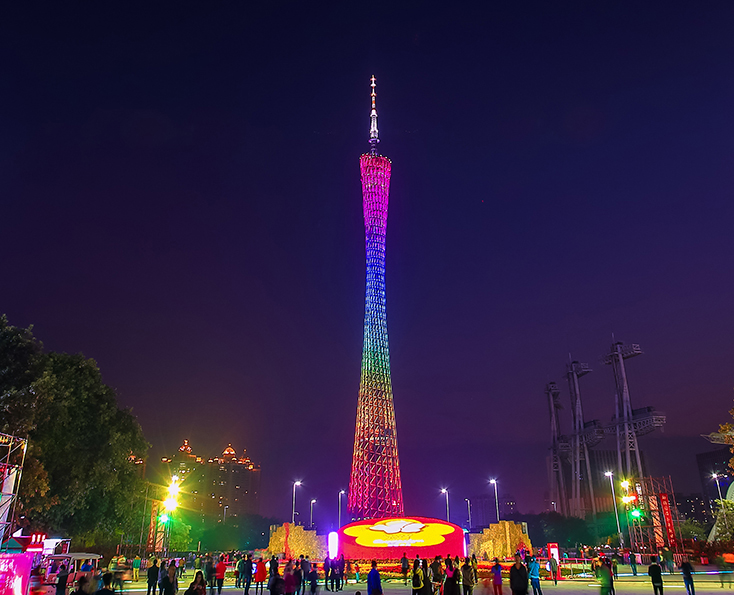 孝感廣州迎春花市燈光音樂會(huì)